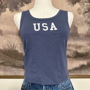 Grayson Threads USA Graphic Tank Top - Navy